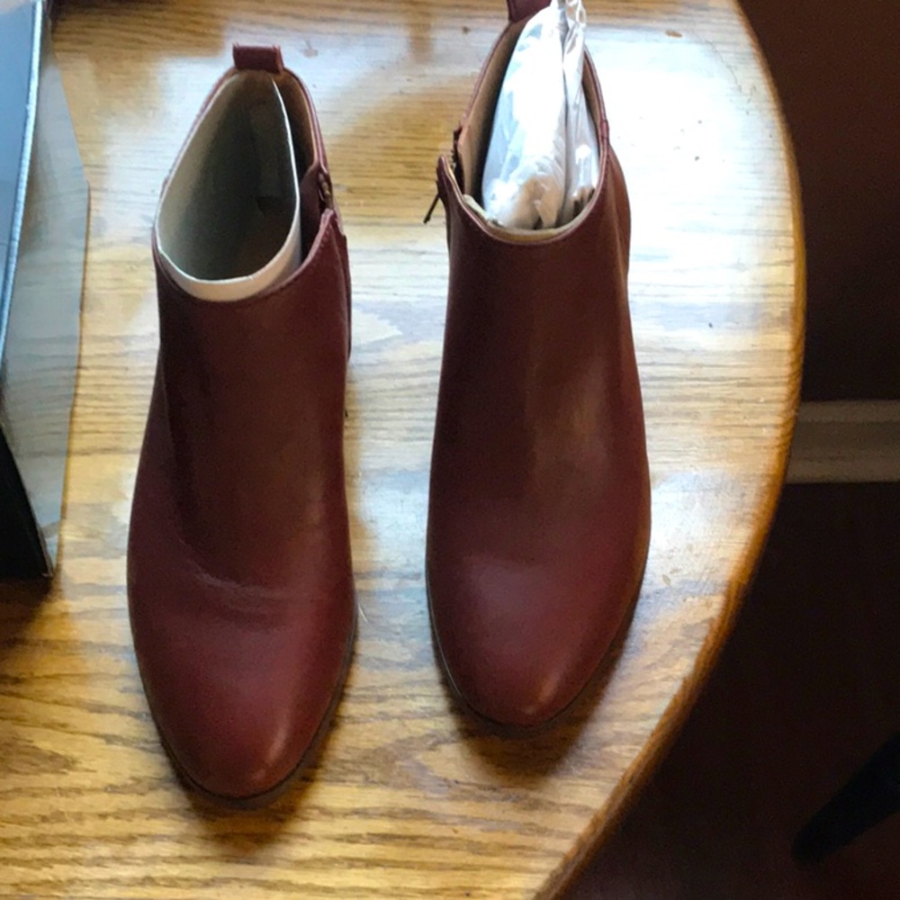 J. Crew Leather Sawyer Bootie